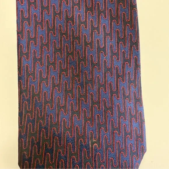 Hermes Silk Printed Tie